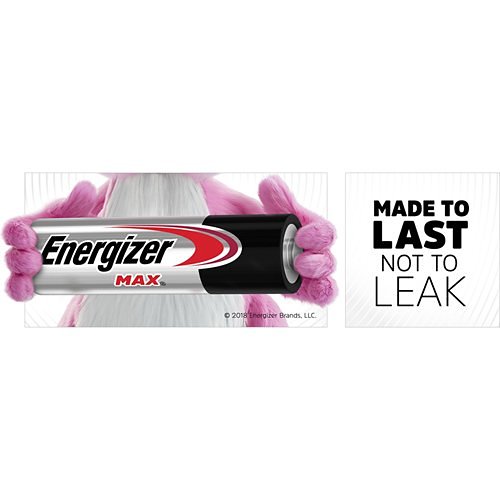 Energizer Max Alkaline AA Batteries, 2 Pack