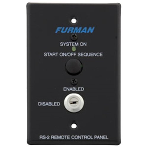 Furman RS-2 Key Switched Remote System Control Panel w/ Momentary Start On/Off