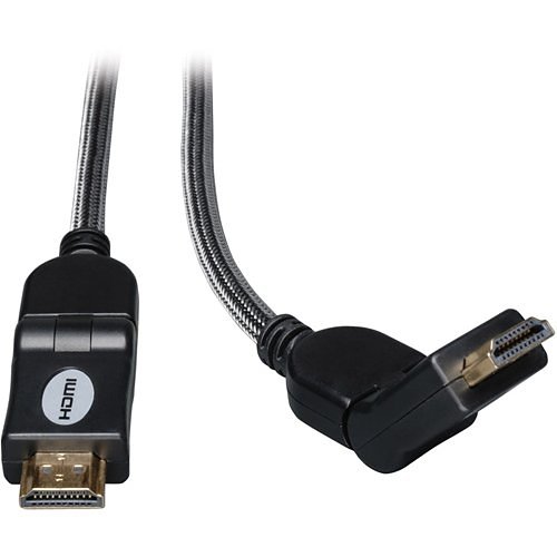 Tripp Lite 6ft High Speed HDMI Cable Digital Video with Audio Swivel Connectors 4K x 2K M/M 6'