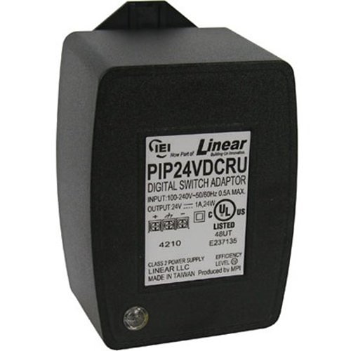 Linear PIP12VDCRU: 100/240Vac to 12VDC, 24W Plug-in-Power Supply