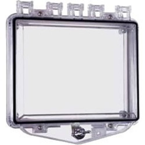 STI Polycarbonate Enclosure with Open Spacer for Flush Mount & Thumb Lock