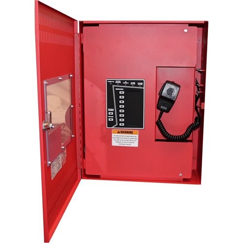 Eaton Wheelock SP40S-D SAFEPATH in-building Mass Notification System, Red, DoD, 120 V, 25/70/100V, UL 864/1711