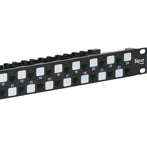 ICC ICMPP246AU CAT6A UTP 24-Port Patch Panel, 1U RMS