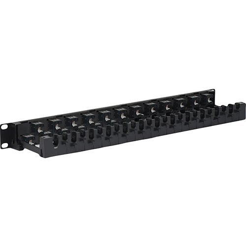 ICC ICMPP246AU CAT6A UTP 24-Port Patch Panel, 1U RMS