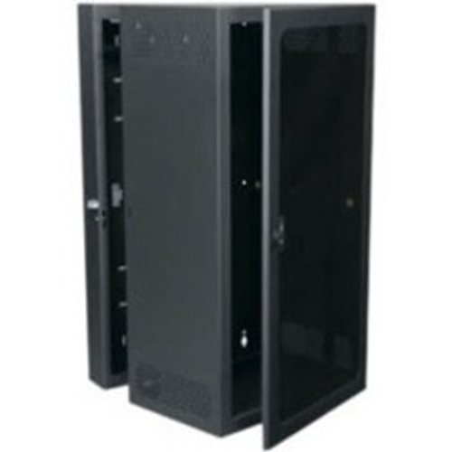 Middle Atlantic Cablesafe CWR-26-26PD Rack Cabinet With Plexiglass Front Door and 8 D-Rings