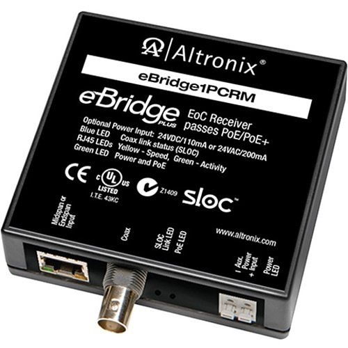 Altronix eBridge1PCRM - IP Over Coax Receiver