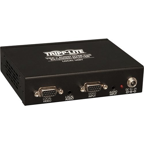 Tripp Lite 4-Port VGA + Audio over Cat5 Cat6 Video Extender Splitter Transmitter