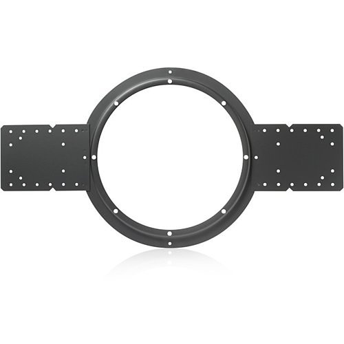Atlas Sound 76-8(E2) Mounting Ring for Speaker, Enclosure, Mount Baffle - Textured Black - TAA Compliant