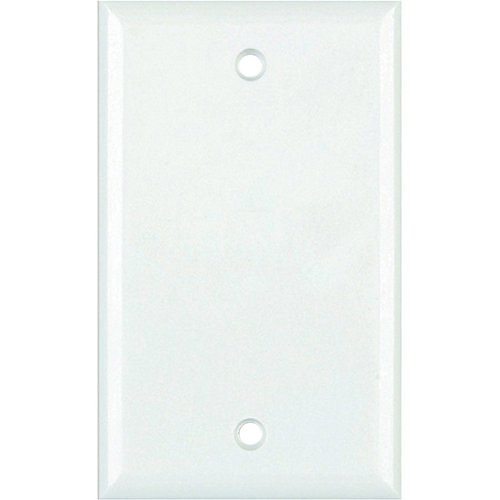 DataComm 21-0026 Standard Blank Wall Plate (White)