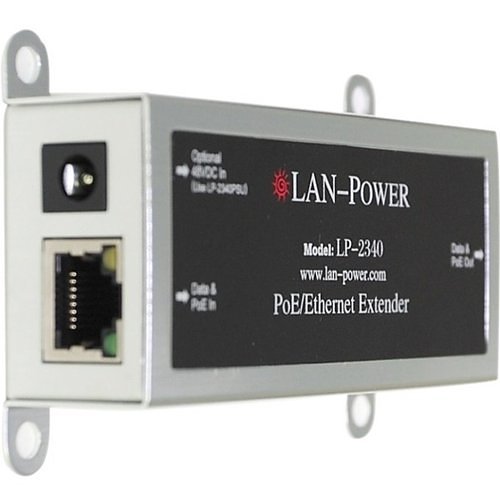 LAN Power LP-2340 1-Channel PoE & Ethernet Data Extender-10/100Mbs