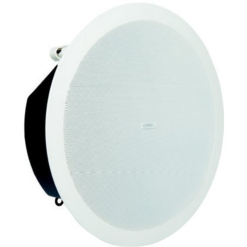 QSC AcousticDesign AD-C6T-LP 2-way Indoor Ceiling Mountable Speaker - 60 W RMS - White