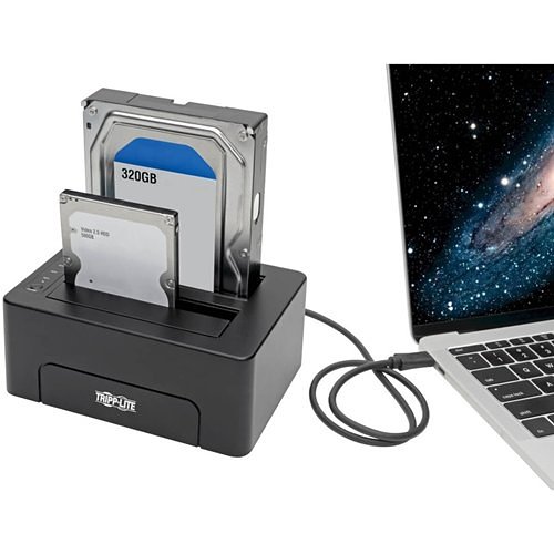 Tripp Lite U439-002-CG2 USB C TO DUAL SATA QUICK DOCK 2.5/3.5IN HDD/SDD USB 3.1 10 GB/S