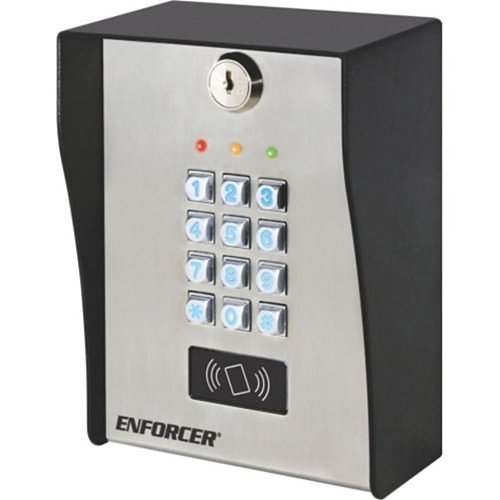 Enforcer Heavy-Duty Outdoor Access Control Keypad with Proximity Reader