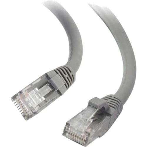 Quiktron 10FT Value Series CAT6 Booted Patch Cord - Gray