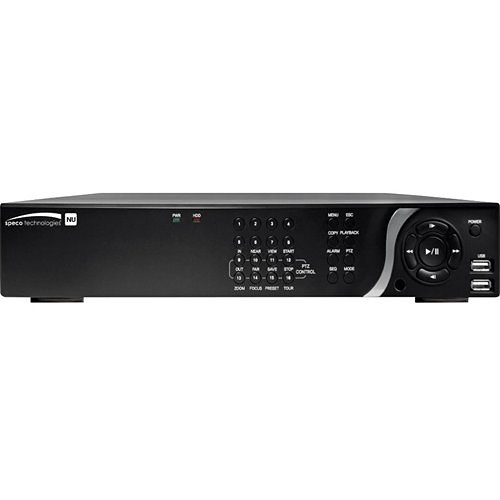 Speco 16 Channel Network Server with POE, H.265, 4K