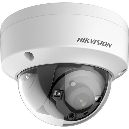 Hikvision Turbo HD DS-2CE57U1T-VPITF 8.3 Megapixel Surveillance Camera - Monochrome - Dome
