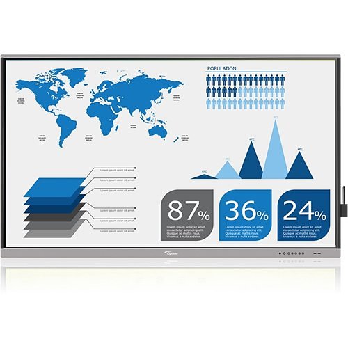 Optoma Creative Touch 5861RK 86" LED Touchscreen Monitor - 8 ms