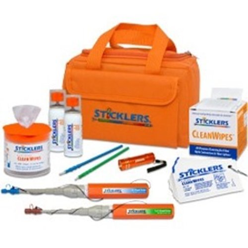 Sticklers Fiber Optic Cleaning Kit, High-Volume (2,300+ cleanings)