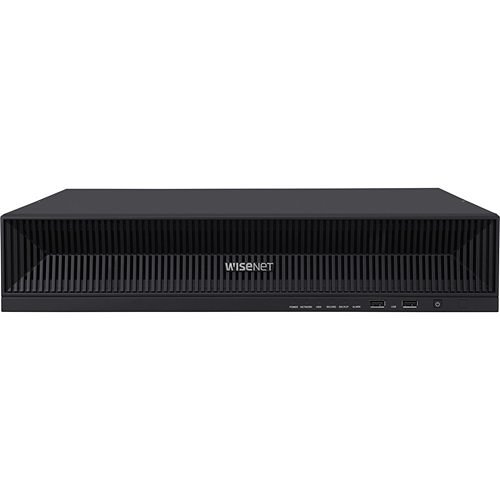 Hanwha XRN-1620SB1-4TB Wisenet X-Series 4K 16-Channel NVR with PoE Switch and AI Search, 140Mbps, 4TB HDD