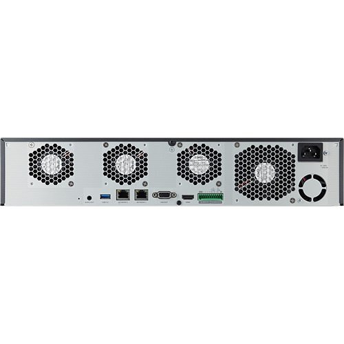 Hanwha XRN-1620B2-4TB Wisenet X-Series 4K 16-Channel NVR with AI Search, 140Mbps, 4TB HDD