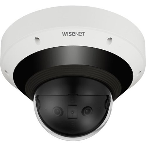 Hanwha PNM-9031RV Wisenet P-Series 15MP IR Panoramic Vandal Dome Camera, 4.3mm Fixed Lenses