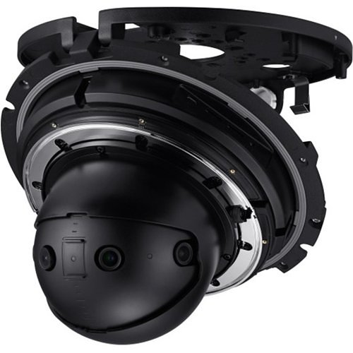 Hanwha PNM-9031RV Wisenet P-Series 15MP IR Panoramic Vandal Dome Camera, 4.3mm Fixed Lenses