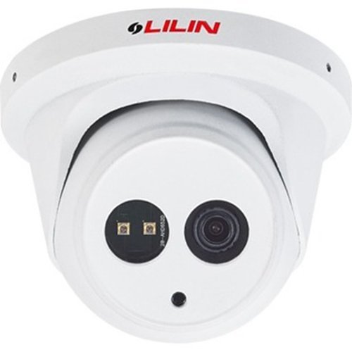 LILIN P5R6552E2 5MP IR Vandal Resistant Turret IP Camera, 2.8mm Fixed Lens