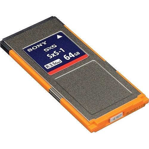 Sony Pro SBS64G1C/2 SxS-1 Series Memory Card, 64GB