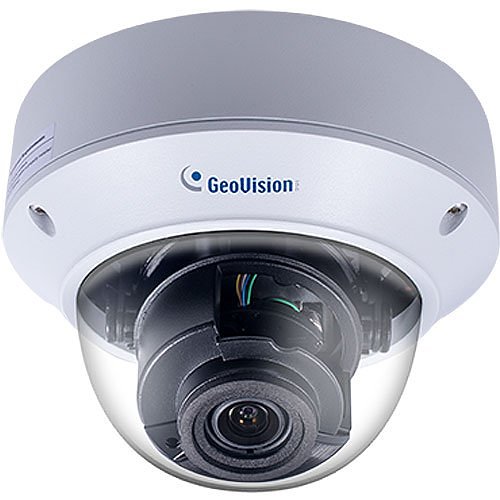 GeoVision GV-TVD4810 AI 4MP 5x Zoom Super Low Lux WDR Pro IR Vandal Proof IP Dome Camera, 2.7-13.5mm