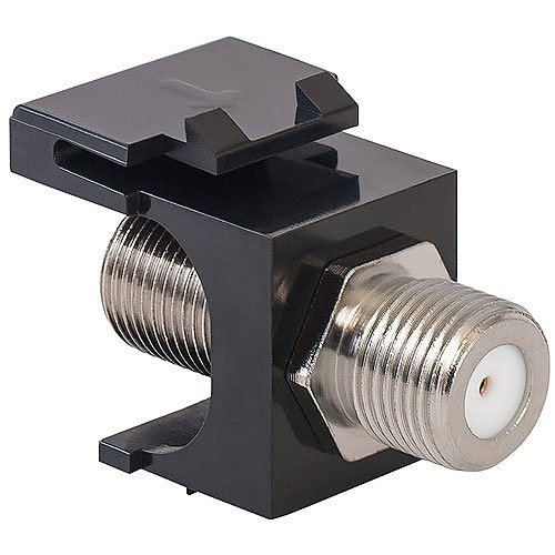 ICC 2 GHz F-Type Modular Jack with Nickel Plated Connector in HD Style