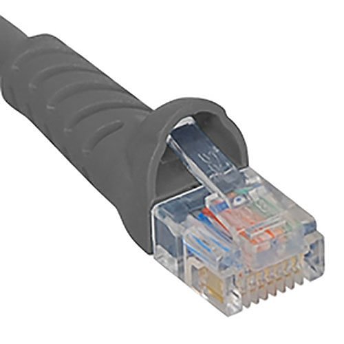 ICC Patch Cord, Cat 6 Molded Boot, Gray