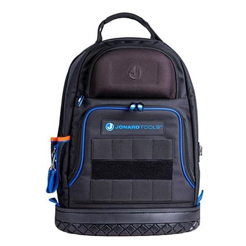Jonard Tools Carrying Case Rugged (Backpack) Tools, Glasses, Screwdriver - Black, Blue