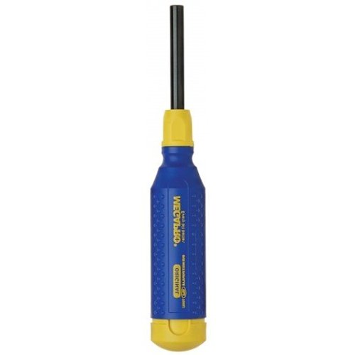 Dottie D151 15" 1 Screwdriver with Seven Double Ended Bits, Yellow/Blue