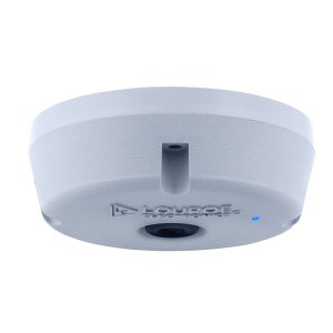 Louroe LE-870 Digifact A, Ceiling Mount Digital IP Microphone With Audio Analytics Capability