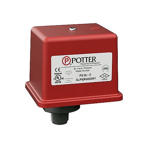 Potter PS10-2 PS10 Series Pressure Type Waterflow Switch with Two 