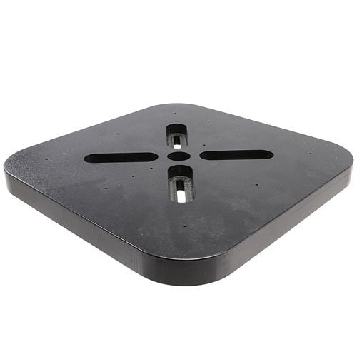 Pedestal Pro CS-ABP-1212 12in x 12in Buffer Plate for Long Range Card Readers, Black