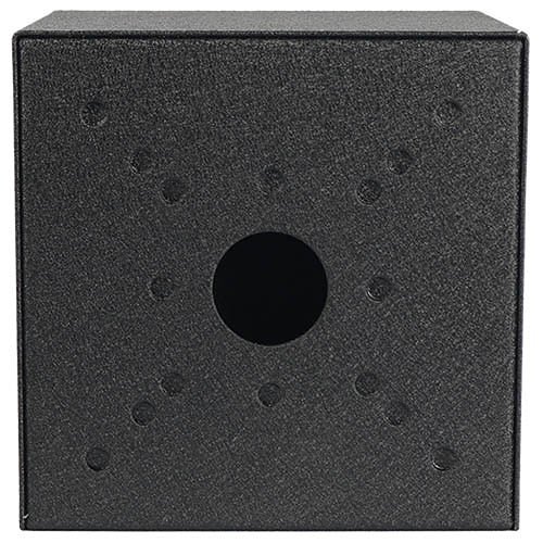 Pedestal Pro C-CS-08-E 8" x 8" Square Steel Housing, Black