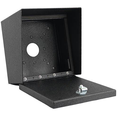 Pedestal Pro C-CS-08-E 8" x 8" Square Steel Housing, Black