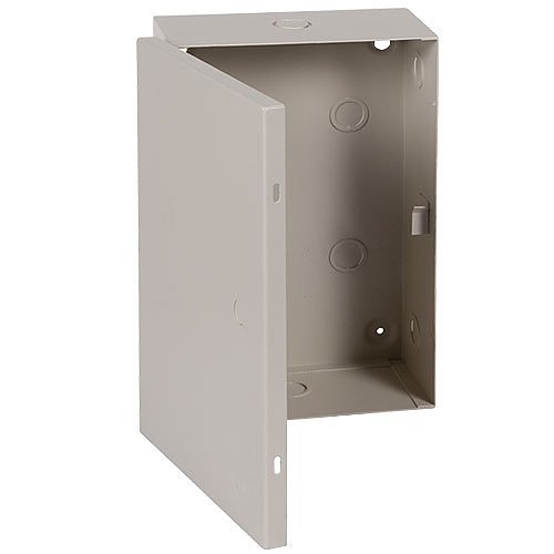 STI STI-EM07123.5 Metal Protective Cabinet 7 in H x 12 in W x 3.5 in D, Beige