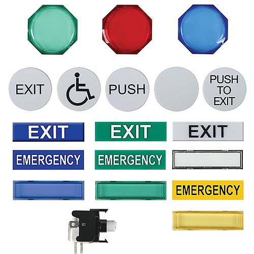 STI UB-1 Universal Button, Push Button Kit with over 300 Combinations