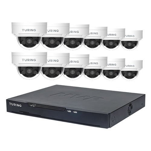 Turing Video ADVANTAGE Dome Camera Kit with Analytics
