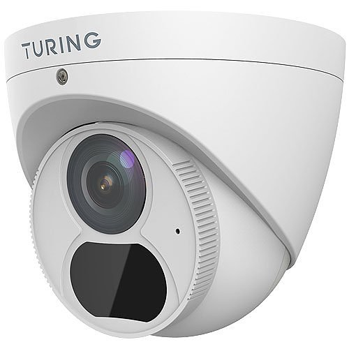 Turing Video TP-MED8M28 SMART Series 8MP IR Turret IP Camera, 2.8mm Lens