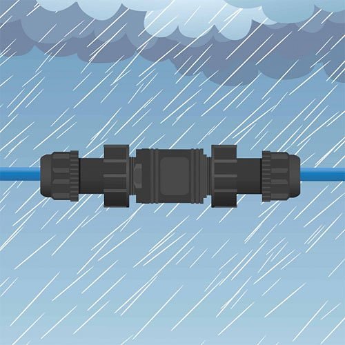 Platinum Tools 740C Waterproof RJ45 Splice Coupler