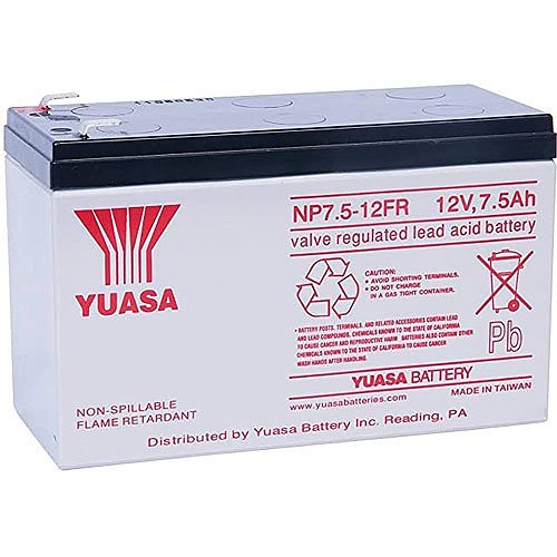 Yuasa NP7.5-12FR General Purpose Battery