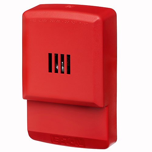 Eaton ELHNR Eluxa LED Horn, Red, Wall, 12/24V, Indoor