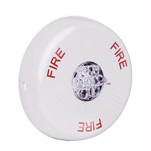 Eaton ELSTWC Eluxa LED Strobe, White, Ceiling, 24V, 15/30/75/110/150/177CD, FIRE