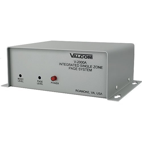 Valcom 1 Zone, One-Way, Page Control with Power