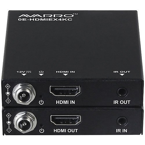 AVARRO 0E-HDMIEX4KC 4K at 60Hz UHD HDMI Extender with PoC and HDCP 2.2