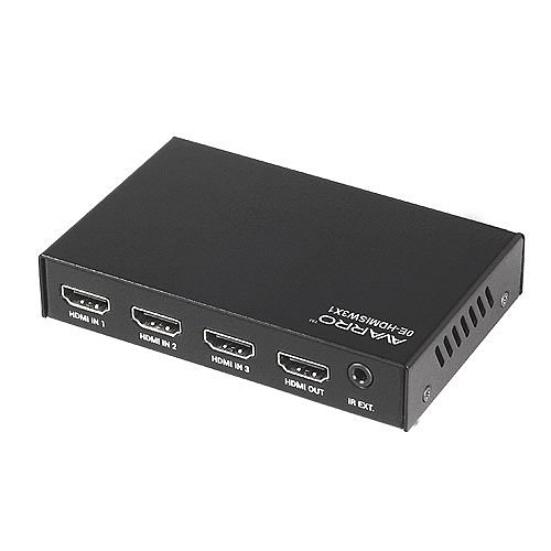 AVARRO 0E-HDMISW3X1 3x1 4K at 60Hz HDMI Switcher