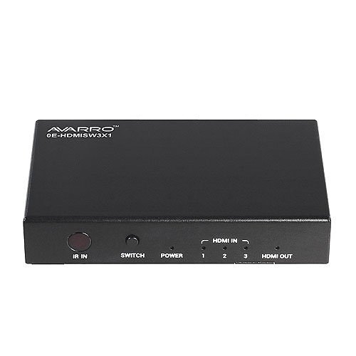 AVARRO 0E-HDMISW3X1 3x1 4K at 60Hz HDMI Switcher